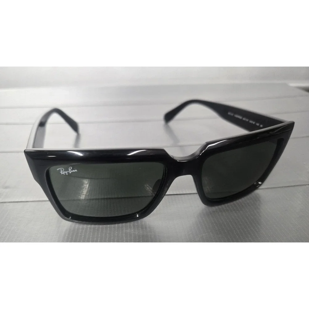Ray-Ban RB2191 90131 Inverness Polished Black/Green Classic  Sunglasses